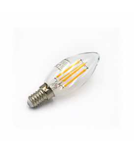Bulb Led COG E14 Clear Candle 230V 6W Warm White (13-1401600)