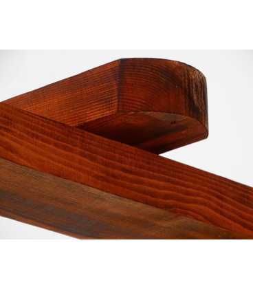 Wood and rope ceiling light 255