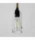 Glass bottle and rope pendant light 301