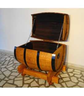 Wein barrel storage chest 023