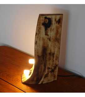 Διακοσμητικό φωτιστικό επιτραπέζιο από ξύλο 366