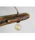 Wood and rope pendant light 443
