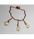 Copper pipes pendant light 444