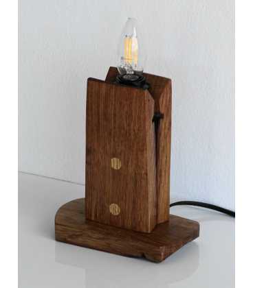 Wood table light 488