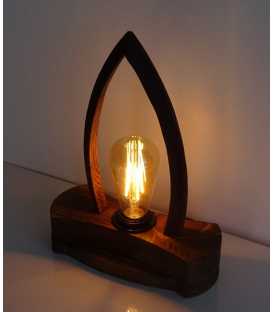 Wooden table light 497
