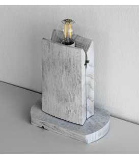 Επιτραπέζιο φωτιστικό διακοσμητικό από ξύλο 498