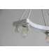 Wood and rope pendant light 511