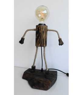 Wooden creative table light "A little man" 520