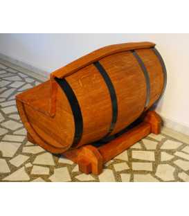 Καναπές από ξύλινο βαρέλι κρασιού