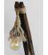 Wood and rope table light 534