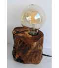 Olive wood table lamp 544