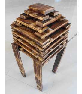 Wooden floor lamp 550