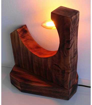 Επιτραπέζιο διακοσμητικό φωτιστικό από ξύλο 552