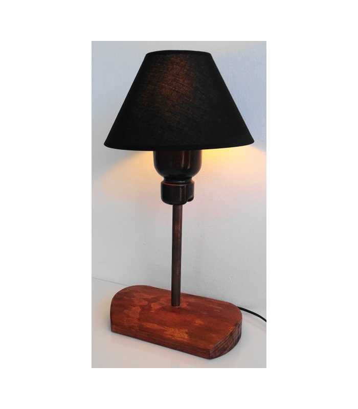 Black pipe sales table lamp