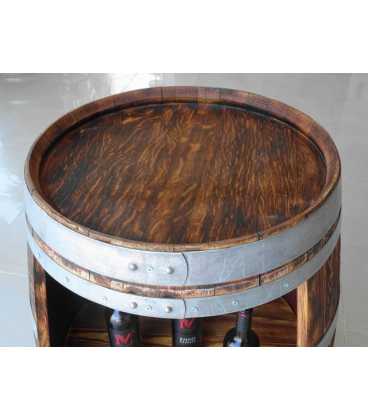 Τραπέζι-μπαράκι από δρύινο βαρέλι κρασιού 578