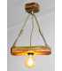 Wood and rope pendant light 590