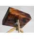 Wood and rope pendant light 592