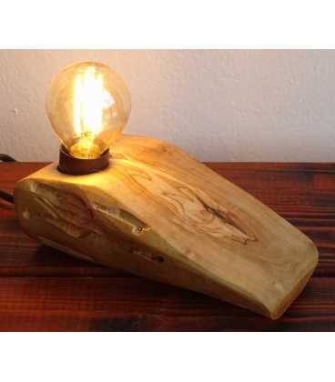 Επιτραπέζιο φωτιστικό διακοσμητικό από ξύλο ελιάς 612