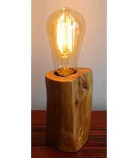 Olive wood table lamp 615